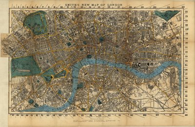 Nuevo mapa de Londres de Smith de English School