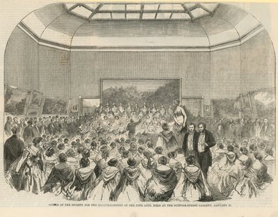 Velada de la Sociedad para el Fomento de las Bellas Artes de English School