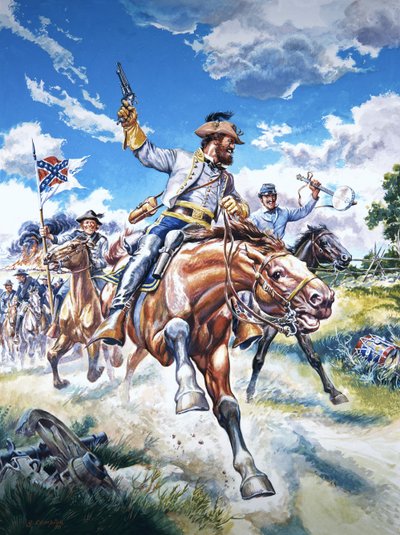 Soldados en la Guerra Civil Americana de English School