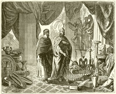 Solón en el tesoro de Creso de English School