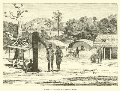 Pueblo Sonthal, Colinas de Rajmahal de English School