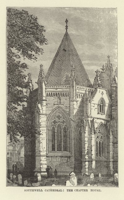 Catedral de Southwell, la Sala Capitular de English School