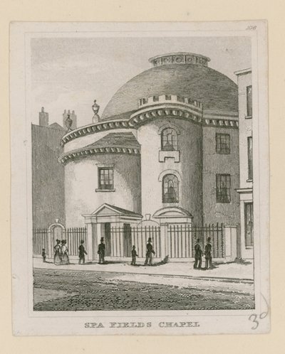 Capilla de Spa Fields, Clerkenwell de English School