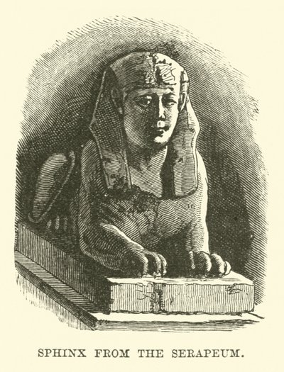 Esfinge del Serapeum de English School