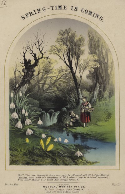 La primavera está llegando de English School