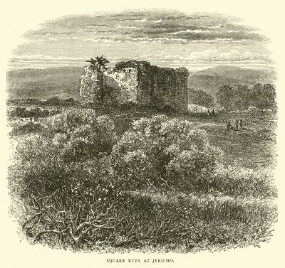 Ruina cuadrada en Jericó de English School