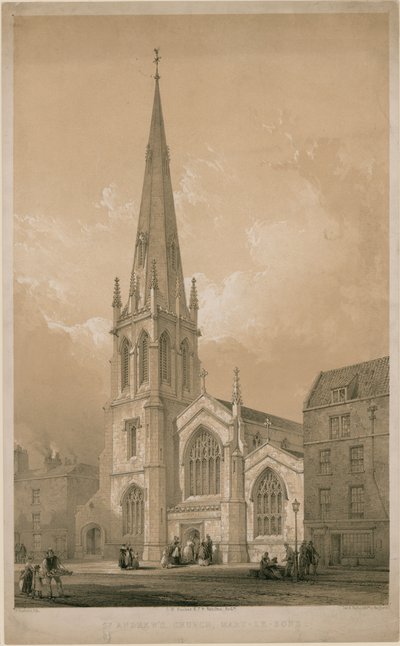 Iglesia de St Andrews, Marylebone, Londres de English School