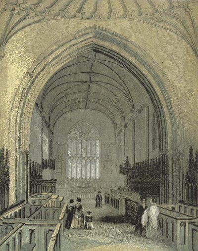 Catedral de St Asaphs, El Coro de English School