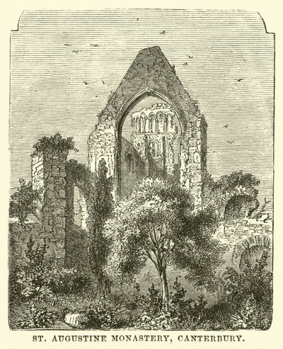 Monasterio de San Agustín, Canterbury de English School