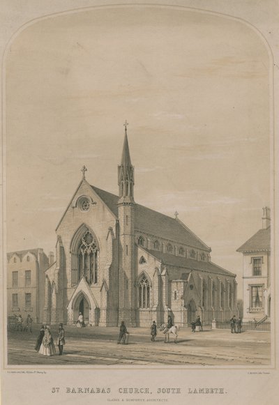 Iglesia de San Bernabé, South Lambeth de English School