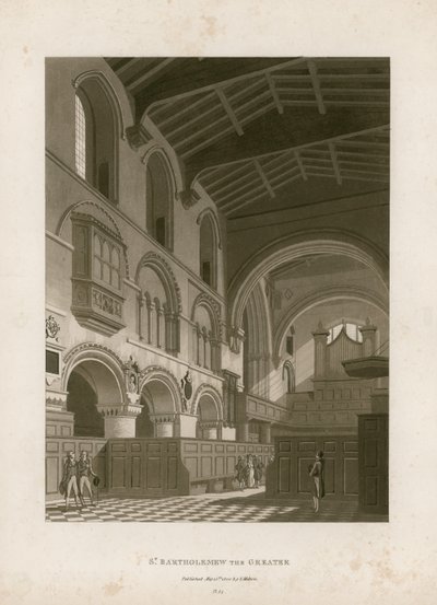 San Bartolomé el Grande, Smithfield de English School