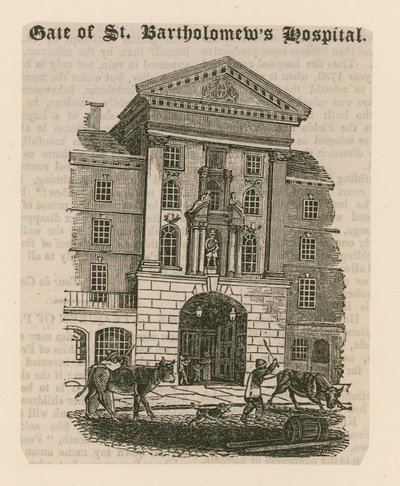 Hospital de San Bartolomé, Smithfield de English School