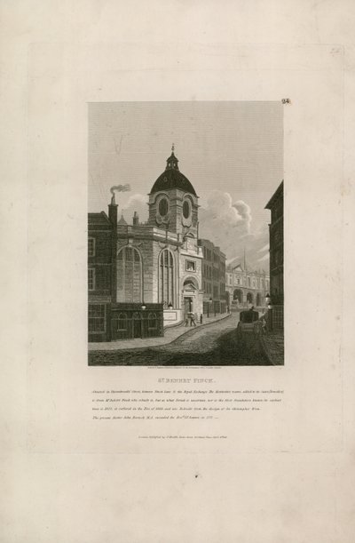 San Bennet Finck, Threadneedle Street, Londres de English School
