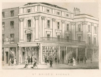 St Brides Avenue, Fleet Street, Londres de English School