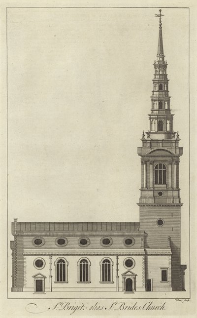 Iglesia de Santa Brígida, Londres de English School