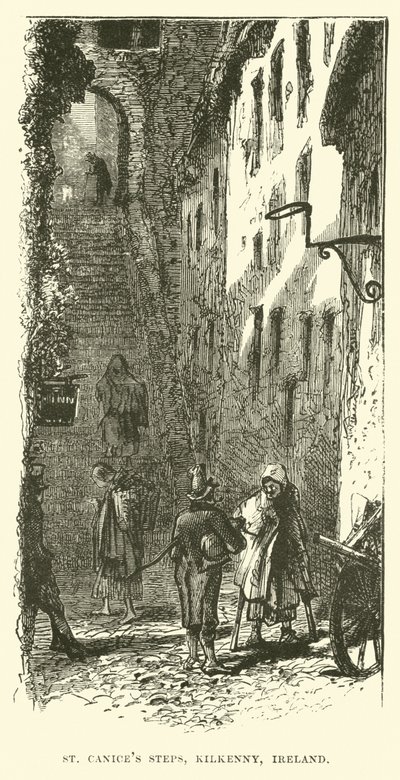 Escaleras de San Canice, Kilkenny, Irlanda de English School
