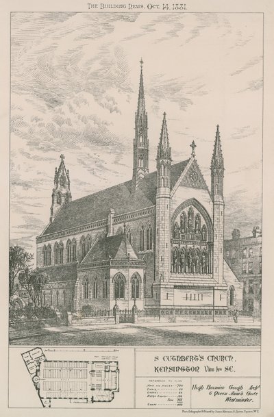Iglesia St Cuthberts, Kensington de English School
