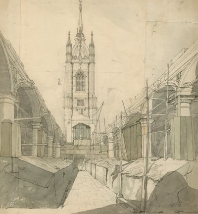 St Dunstan-in-the-East, Londres de English School