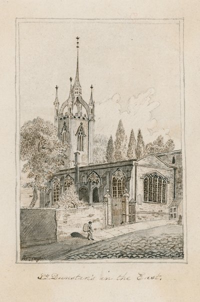 San Dunstan en el Este, Londres de English School