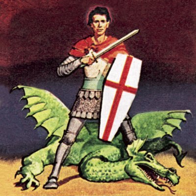 San Jorge y el dragón de English School