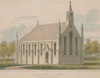 Capilla de San Jorge en la parroquia de Battersea de English School