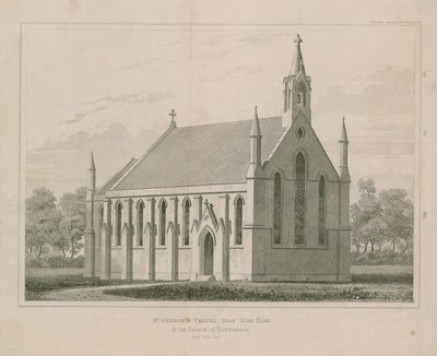 Capilla de San Jorge, cerca de Nine Elms, Battersea de English School