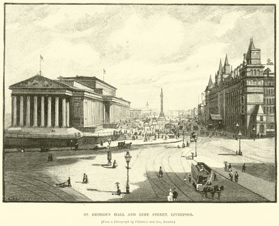 St Georges Hall y Lime Street, Liverpool de English School