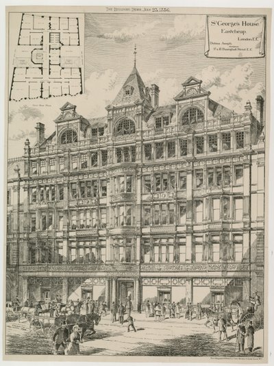 Casa de San Jorge, Eastcheap, Londres de English School