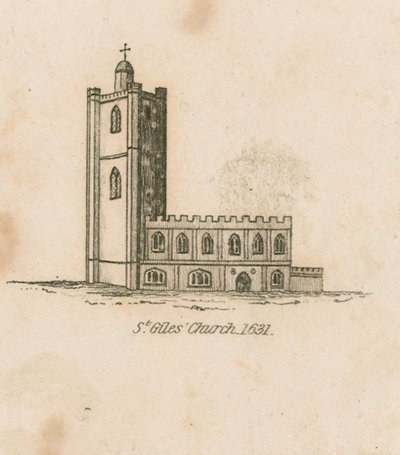 Iglesia de St Giles, 1631 de English School