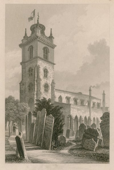 San Gil, Cripplegate, Londres de English School
