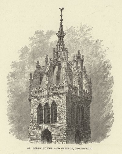 Torre y Aguja de St Giles, Edimburgo de English School