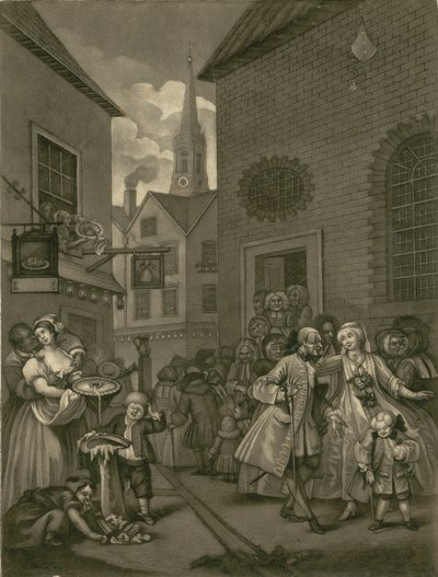 St Giles in the Fields, Londres de English School