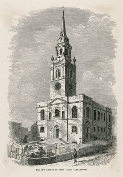 Iglesia de St James, Clerkenwell de English School