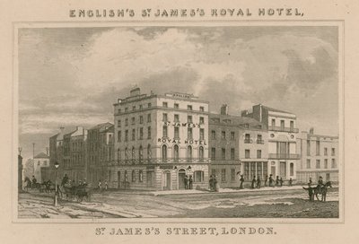 Hotel Real de St James, St James Street, Londres de English School