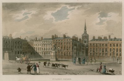 St Jamess Square, Londres de English School