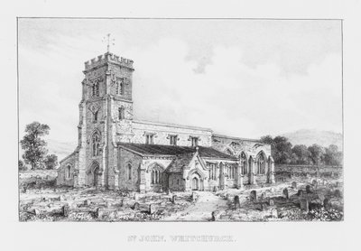 San Juan, Whitchurch (grabado) de English School