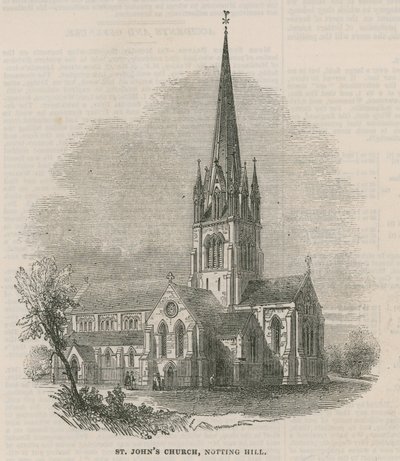 Iglesia de St Johns, Notting Hill, Londres de English School