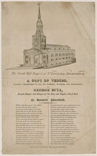 San Leonardo, Shoreditch de English School