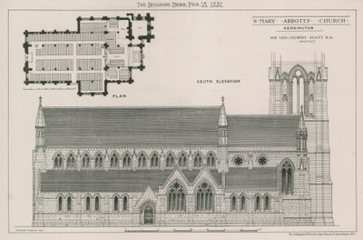 Iglesia St Mary Abbotts, Kensington de English School
