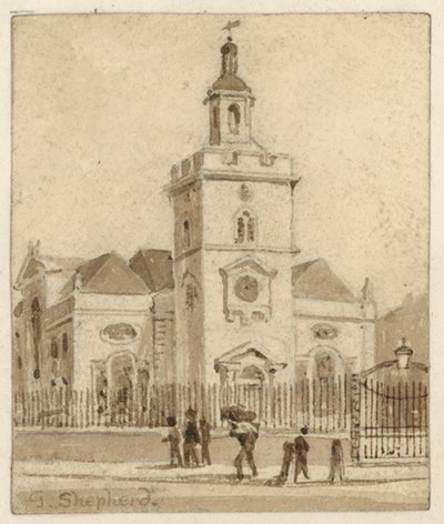 Santa María, Whitechapel, Londres de English School