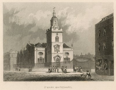 Santa María, Whitechapel, Londres de English School
