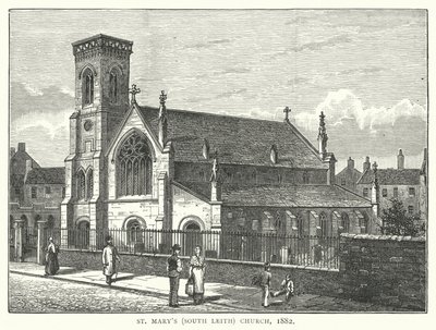 Iglesia de Santa María (South Leith) de English School