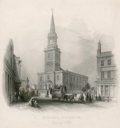 St Mary (nueva iglesia), Islington de English School