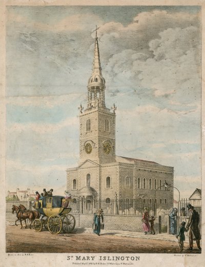 St Mary (nueva iglesia), Islington de English School