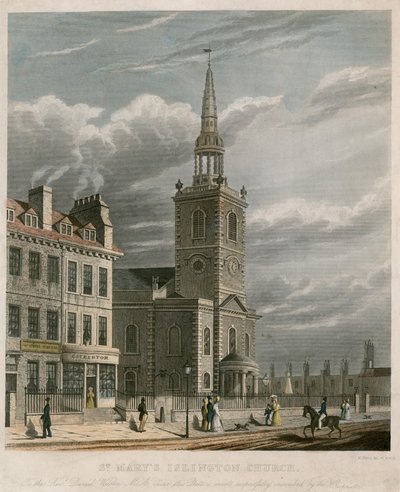 Iglesia de Santa María, Islington (nueva iglesia) de English School