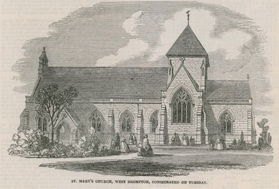 Iglesia de St Mary, West Brompton, Londres de English School