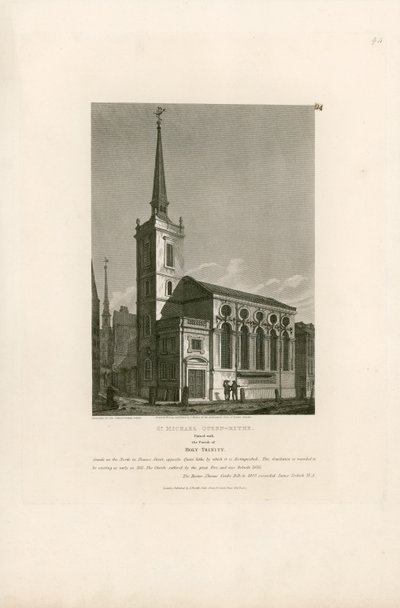San Miguel Queen-Hithe, unida con la parroquia de la Santísima Trinidad de English School