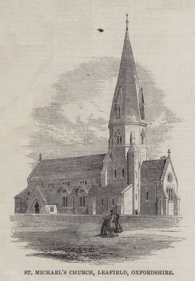 Iglesia de San Miguel, Leafield, Oxfordshire de English School