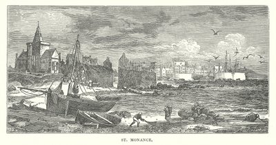 St Monance (grabado) de English School