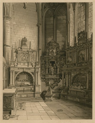 Capilla de San Nicolás, Abadía de Westminster, Londres de English School
